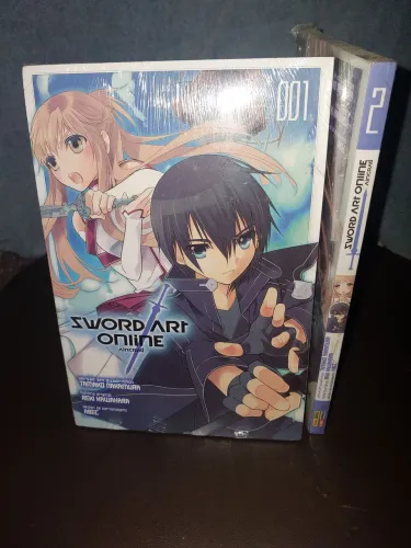 Mangá Sword Art Online: Aincrad 1 e 2