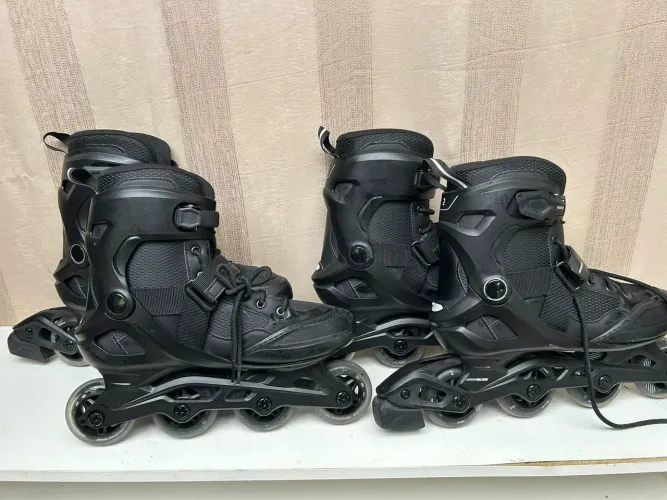 Vende-se patins e capacete de proteção 
