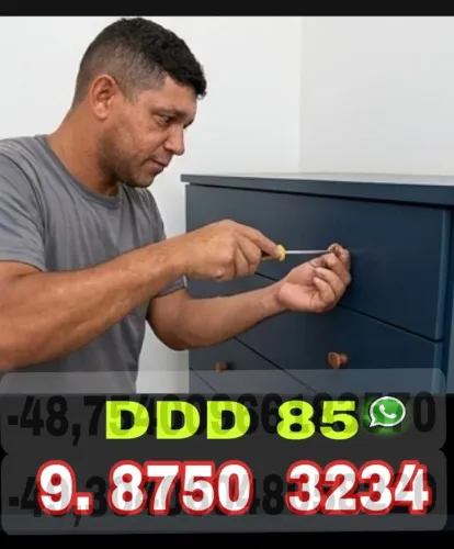 Montador de móveis rápido e eficiente para guarda-roupas, armários, closet e cômodas