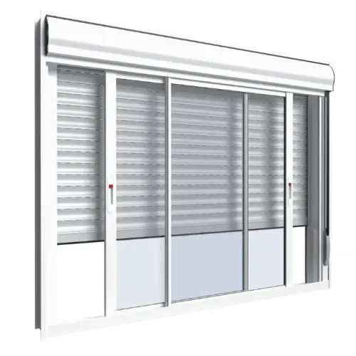 Janela Veneziana Integrada em Alumínio - Oferta
