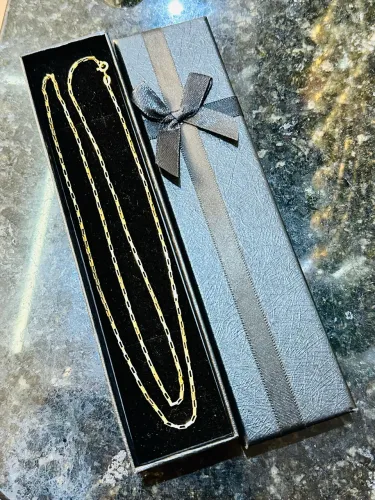 Cordão de ouro 18 k 70cm