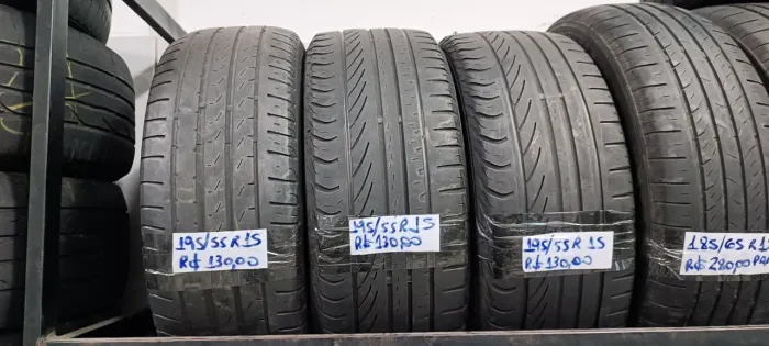 195/55 R 15 - Usados - Bom Estado ( Aceito cartões - Leia a Descrição )