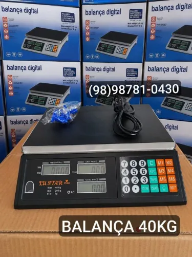 Balança Digital pra comércio [ até 40kg] MELHOR CUSTO BENEFICIO DO MERCADO