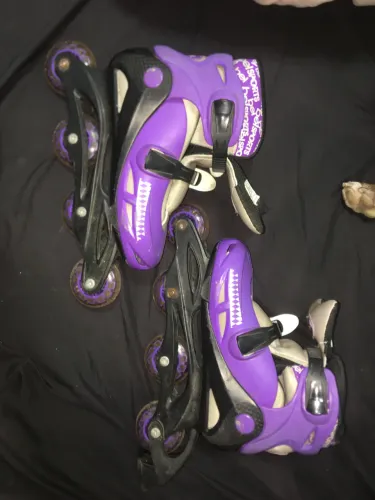 PATINS ROXO 36-39 usado em excelente estado