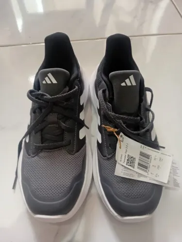 Tênis Adidas Tensaur Run 3.0 J Cinza Tamanho 37/38