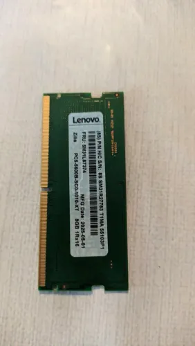 Memória RAM Lenovo 8GB DDR5 5600MHz SO-DIMM
