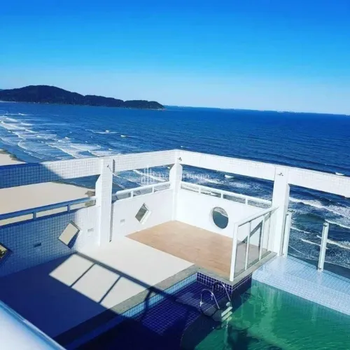 EXCLUSIVO! FRENTE MAR, , 2 SUÍTES 110M²a.u, LAZER FANTÁSTICO, 2 VAGAS