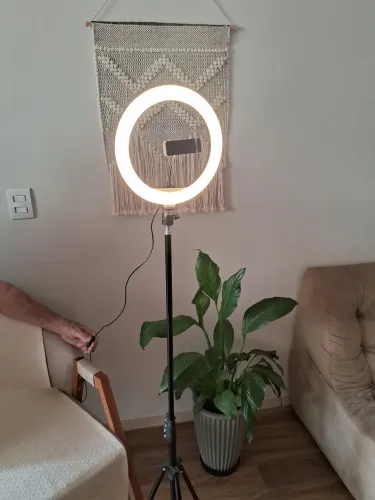 Ring Ligth Led Cores Quentes e Frias