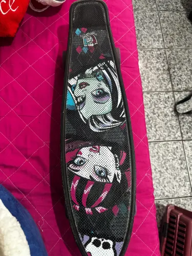 skate monster high longboard infantil