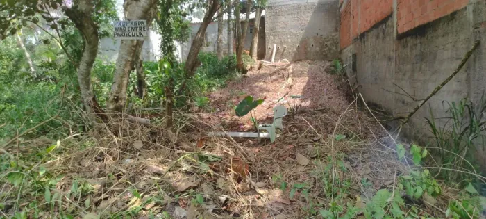 Terreno próximo a rua 95% plano ótima localização bairro Bela vista Rio grande da Serra SP