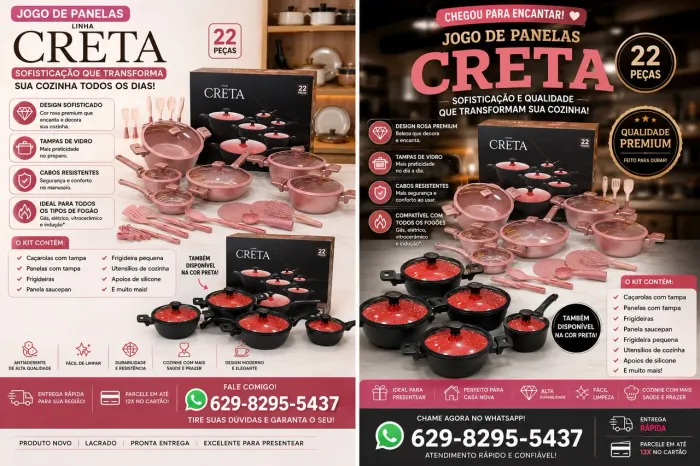 Panelas de cerâmica 