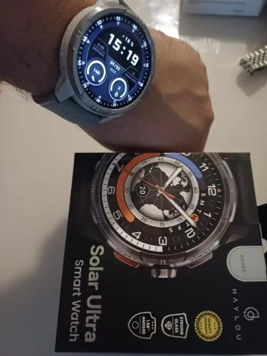 Haylou Solar Ultra SmartWatch Avançado, Premium, Lindo Todas as Funções, Bateria Longa