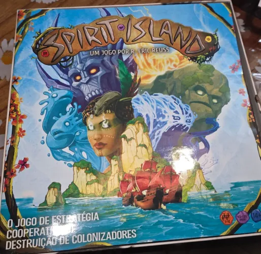 Spirit Island + insert 3D boardgame jogo de tabuleiro