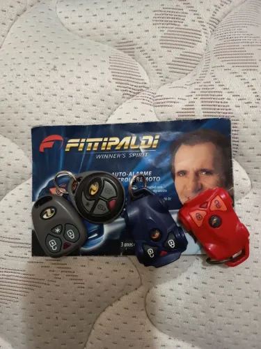 Controle remoto Emerson Fittipaldi