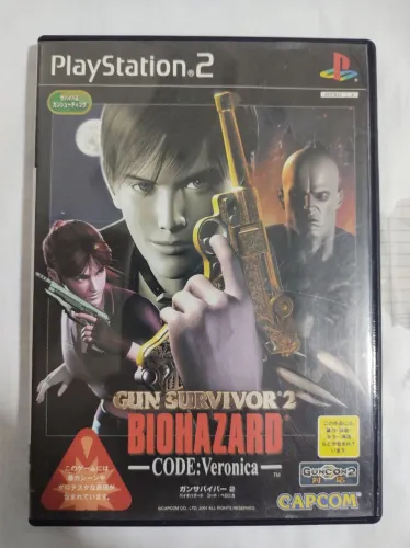 Jogo Code Verônica Gun Survivor 2 PS2 Original