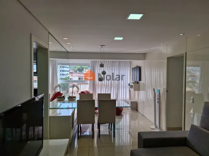 Apartamento Para Alugar Mobiliado De 3 Quartos Com Suíte E 2 Vagas No Bairro Palmares - Be