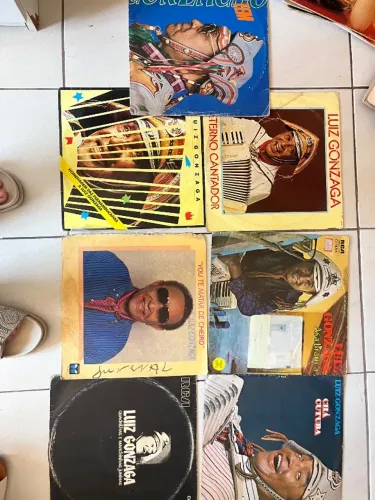 Luiz Gonzaga Coleção de Discos de Vinil - Luiz Gonzaga
