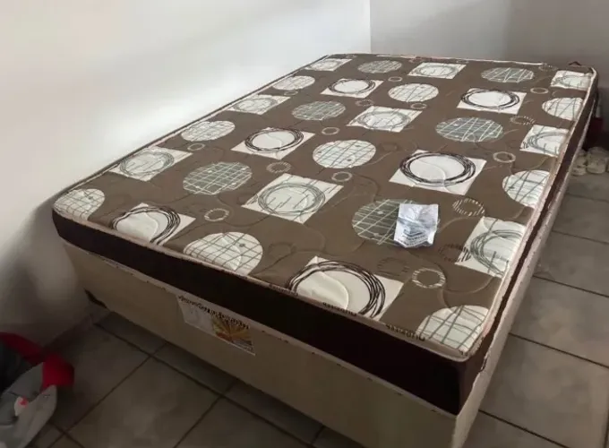 Cama box casal e solteiro