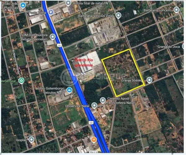 Área à venda em São José de Mipibu/RN 78.000 m²
