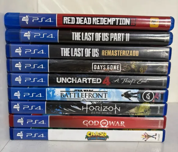 Lote de jogos ps4