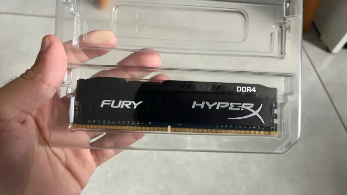 Memória RAM Hyper X Fury 8gb 2666 mhz DDR4