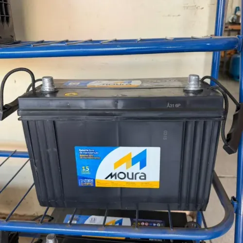 Bateria Moura 100ah Semi Nova