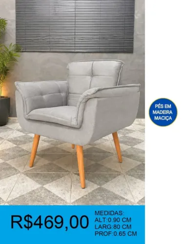 Poltrona lançamento de otima qualidade - temos a pronta entrega