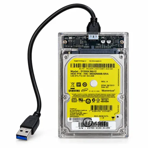 HD Externo Samsung 500GB USB 3.0 - Pronto para Uso