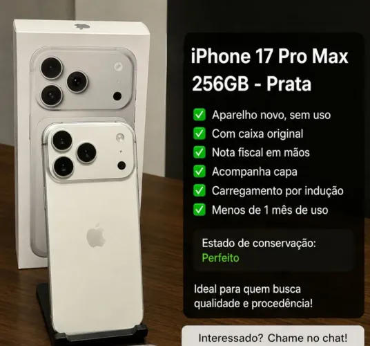 iPhone 17 pro Max 256gb