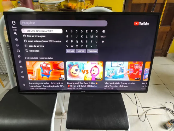 Tv smart 4k Samsung 40 polegadas funcionando perfeitamente 