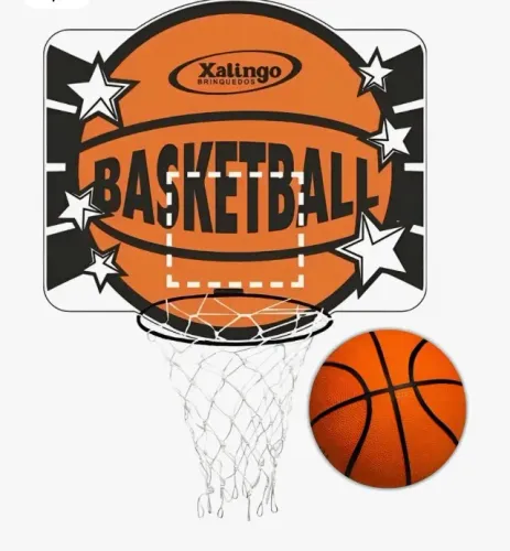 Xalingo tabela cesta de basquete com bola