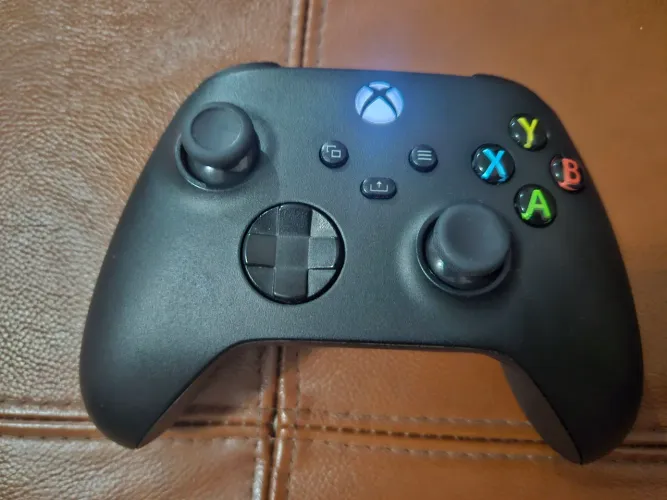 Controle xbox xs carbon original