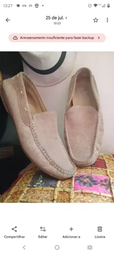 Mocassim da Mr cat, unissex, tamanho 41, estiloso e confortável em perfeitas condições.