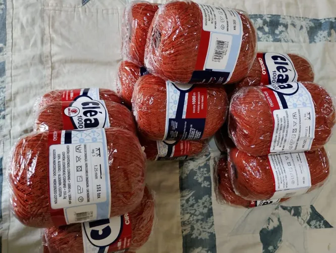6 Linhas clea 1000 - cor 7529 - lote com 6