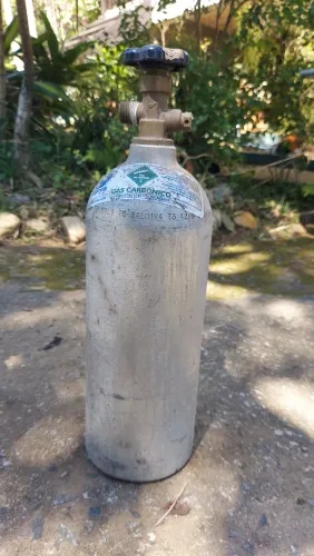 Cilindro de Co2 alumínio