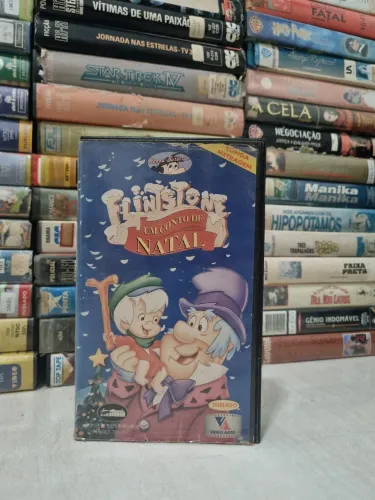 Vhs FLINTSTONE um Conto de Natal Hanna Barbera