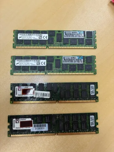 4x Memorias 16GB DDR3L ECC Registered (RDIMM) 1600MHz CL11 2Rx4