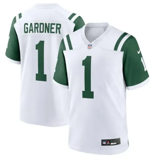 Camisa de futebol americano de jogo de Ahmad Gardner, do New York Jets, Nike 100% ORIGINAL