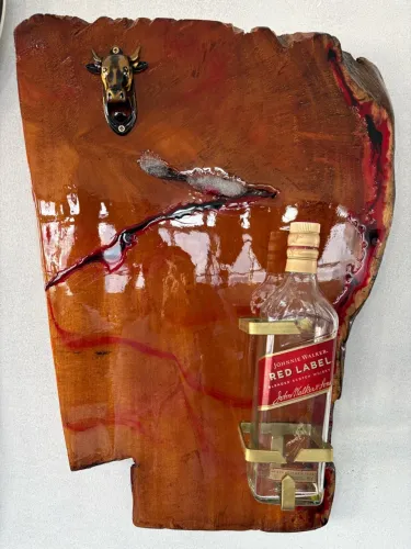 Suporte de bebidas de jaqueira