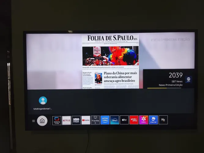 Smart Tv 43 polegadas Samsung