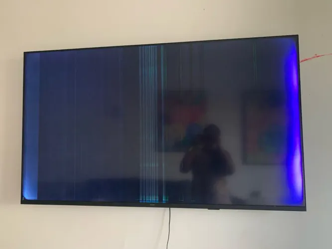 Vendo tv pra retirada de peças Philips 65 polegadas com nota fiscal 