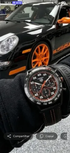 TAG Heuer Carrera Chronograph x Porsche Orange Racing Premium