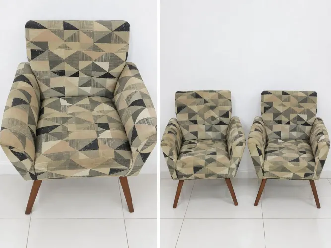 Poltronas para quem trabalha com estofados