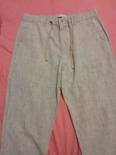 Calça masculina casual 