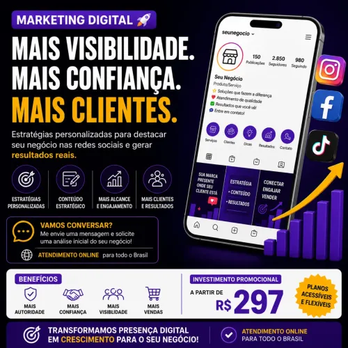 MARKETING DIGITAL PARA PEQUENOS NEGÓCIOS E AUTÔNOMOS