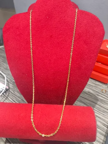 Colar Masculino Banho Ouro 18k
