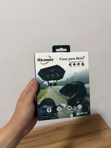 Fone de ouvido para capacete por indução - Entrega Rápida