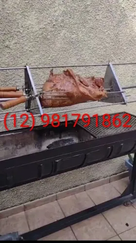 Vendo Rolete elétrico para churrasco 