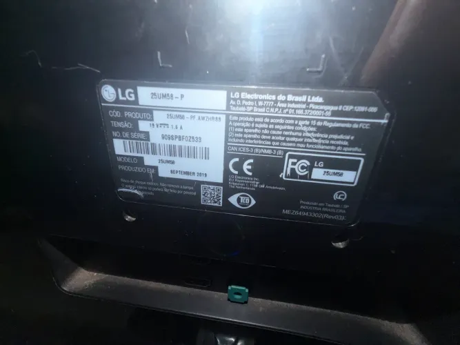 Monitor LG Ultrawidde 25?