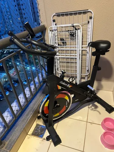 Bicicleta Ergométrica Gallant Elite X Spinning Roda De Inércia 8Kg Ate 110Kg Mecânica